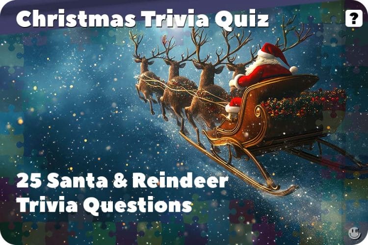 25 Santa and Reindeer Questions